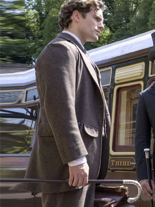 Enola Holmes 2 Henry Cavill Brown Suit