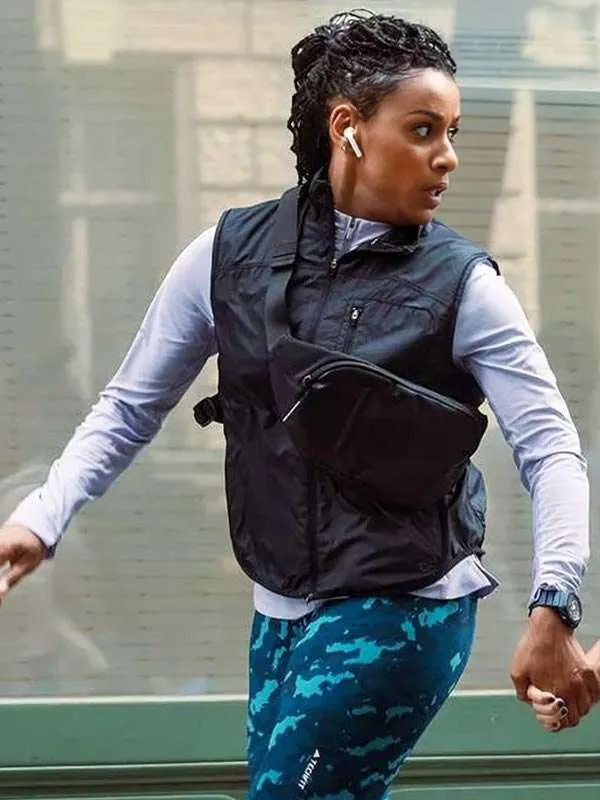 NCIS Tony & Ziva S01 Lara Rossi Black Vest