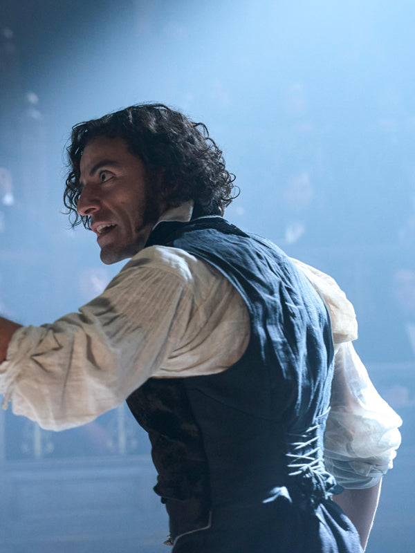 Oscar Isaac Dr. Victor Frankenstein Black Vest