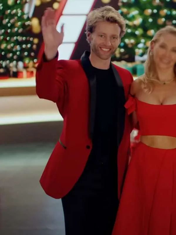 Trent Whiddon Christmas in the Ballroom Red Blazer