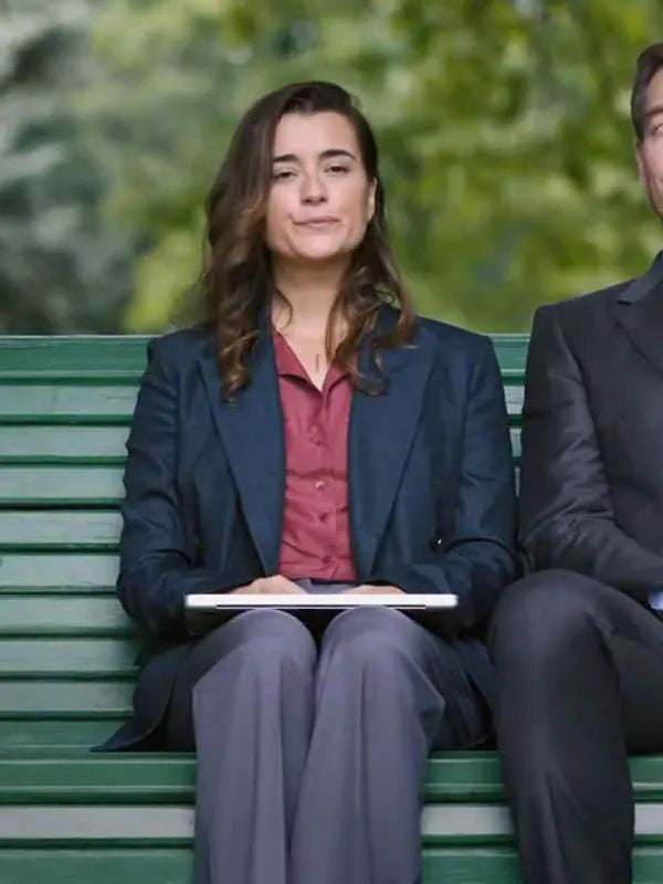 Ziva David NCIS Tony and Ziva Blue Blazer