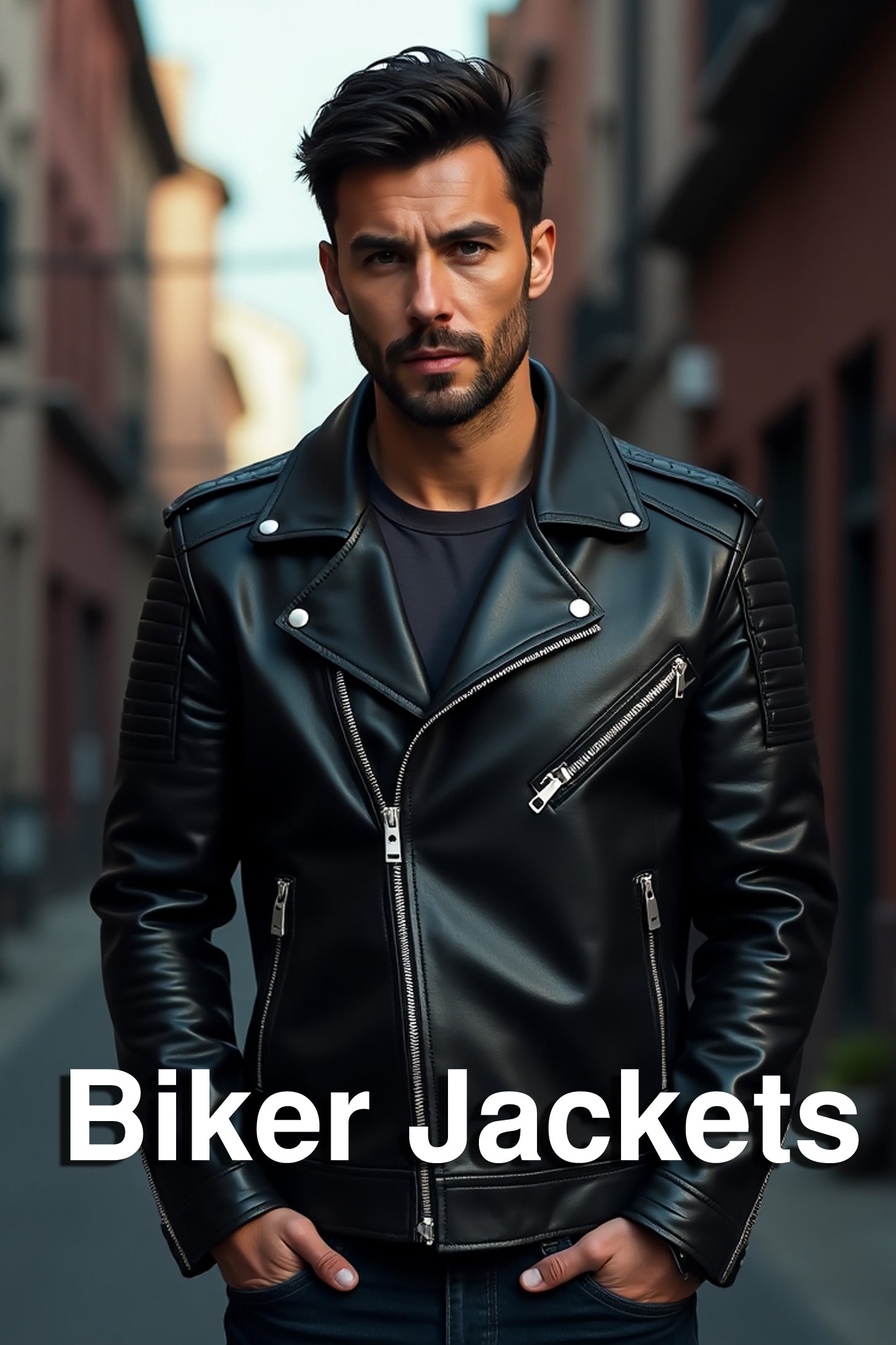 Men's Biker Jacket