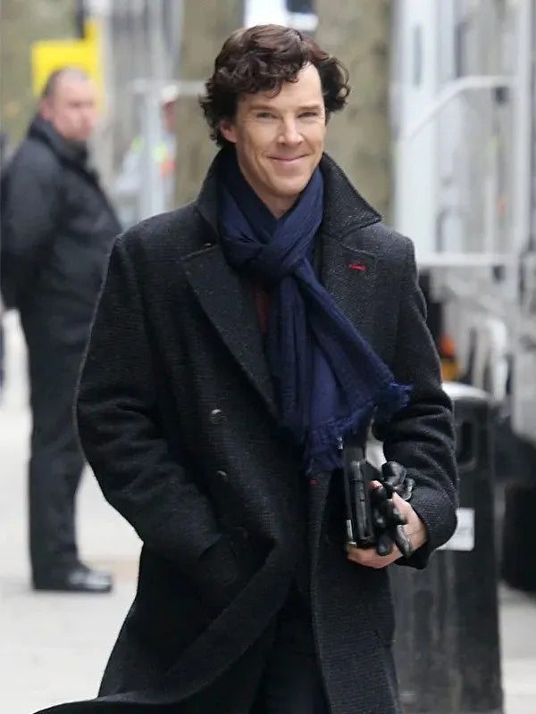 Benedict Cumberbatch Sherlock Holmes Trench Coat