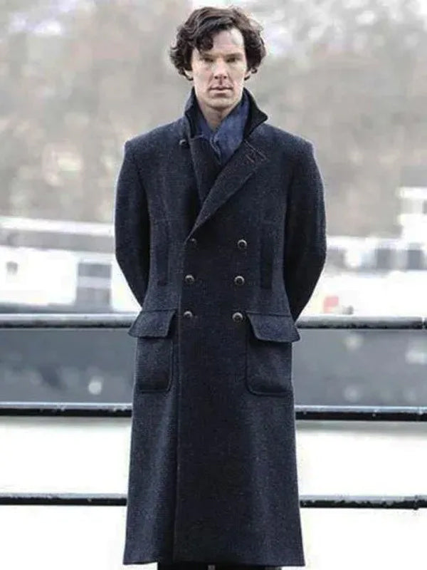 Benedict Cumberbatch Sherlock Holmes Trench Coat