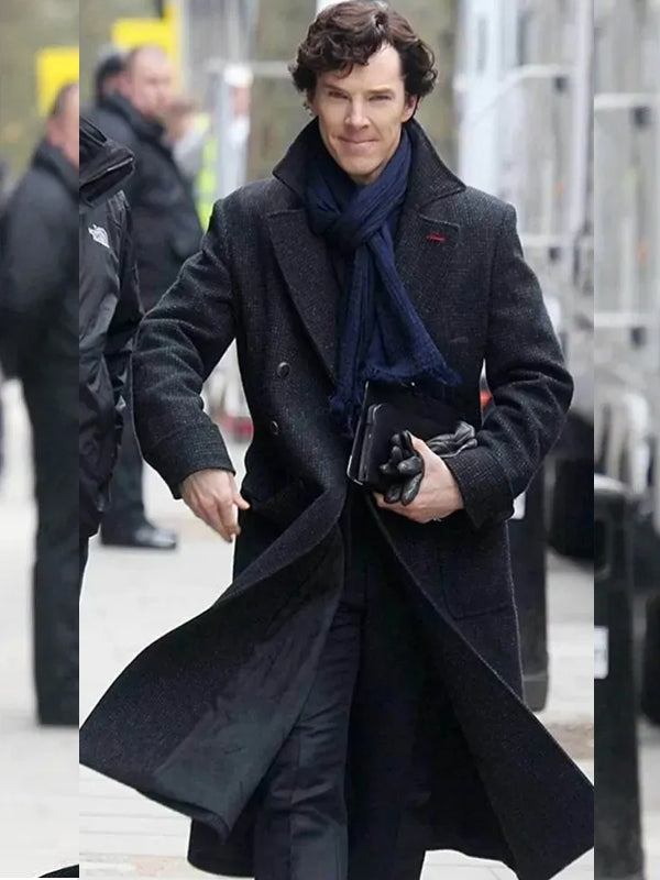 Benedict Cumberbatch Sherlock Holmes Trench Coat