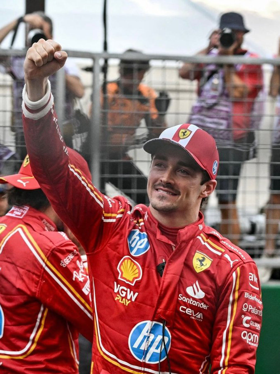 Charles Leclerc Ferrari Monaco GP Red Jacket