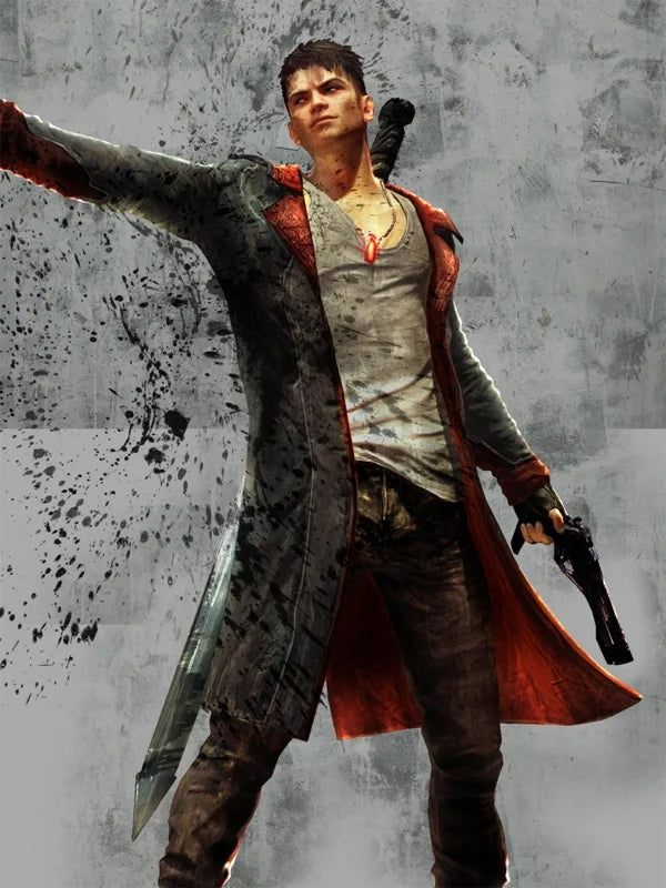 Devil May Cry 5 Dante Leather Coat