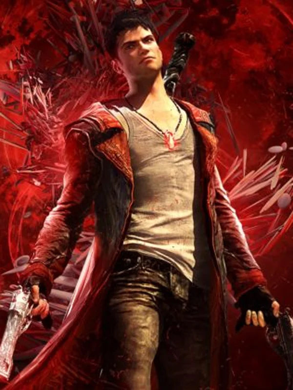 Devil May Cry 5 Dante Leather Coat