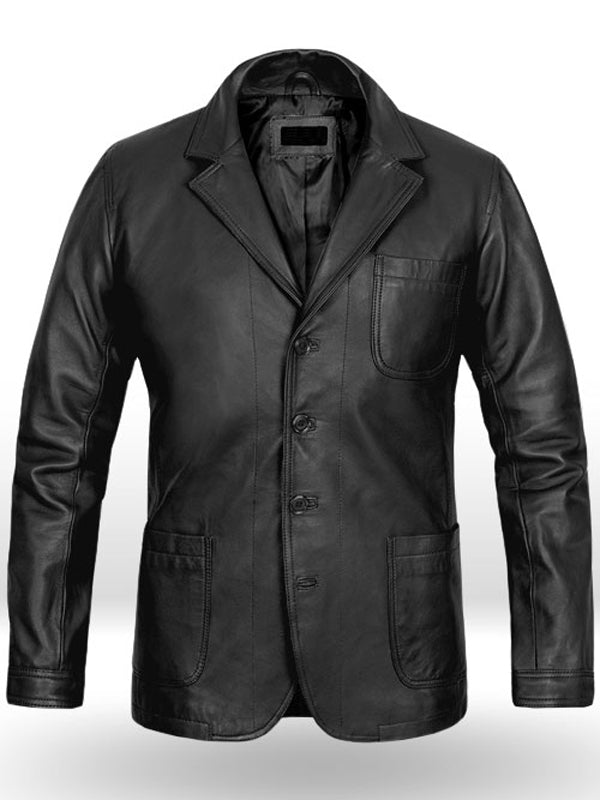 James Bond Daniel Craig Leather Blazer