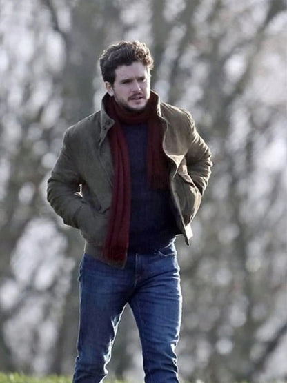 Kit Harington Eternals Dane Whitman Brown Jacket