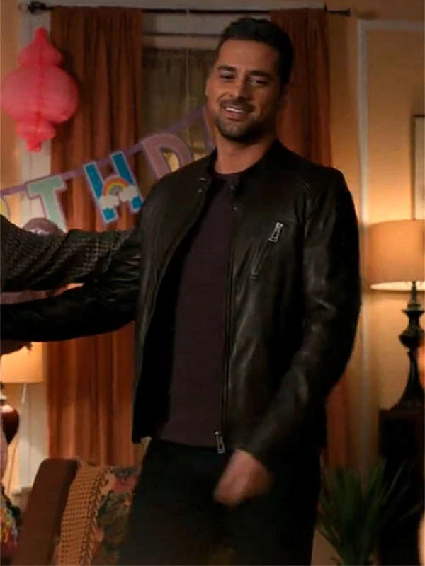 Manifest J.R Ramirez Black Leather Jacket