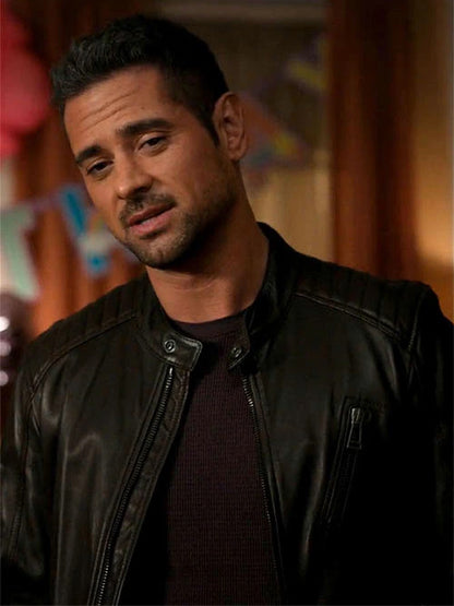 Manifest J.R Ramirez Black Leather Jacket