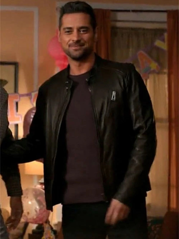 Manifest J.R Ramirez Black Leather Jacket