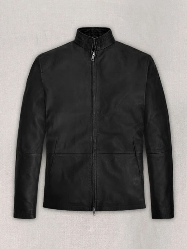 Mission Impossible Dead Reckoning Tom Cruise Black Leather Jacket