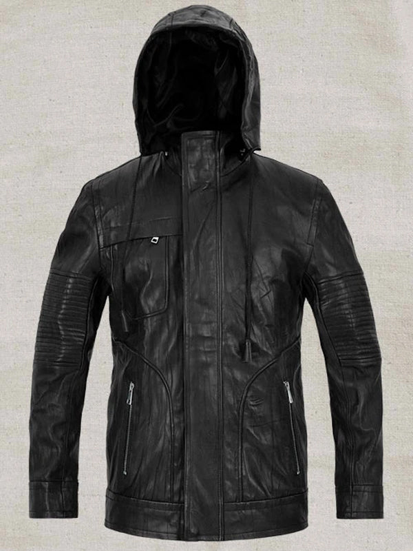 Mission Impossible Ghost Protocol Black Leather Jacket