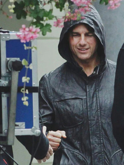 Mission Impossible Ghost Protocol Black Leather Jacket