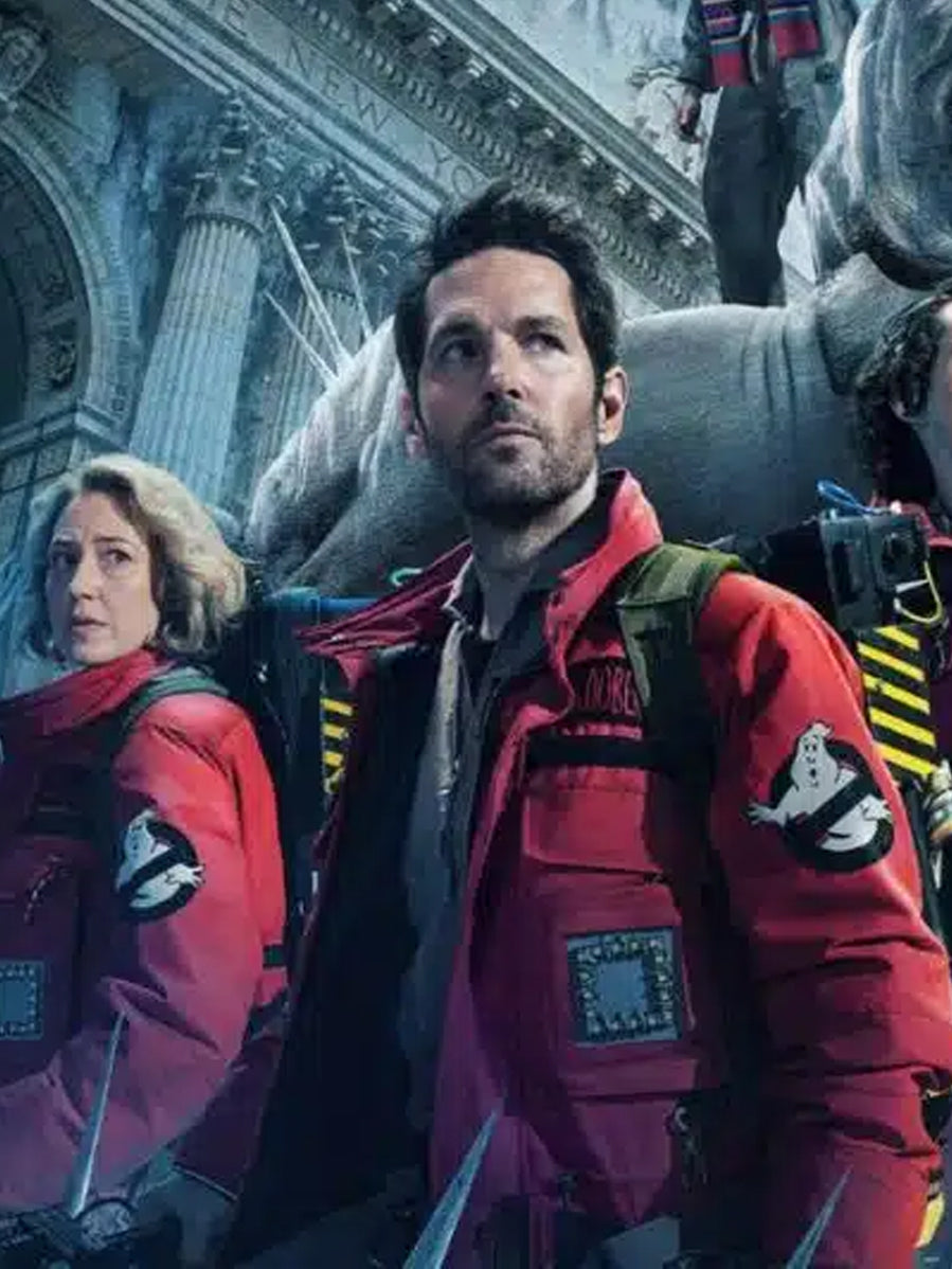 Paul Rudd Ghostbusters Frozen Empire Jacket