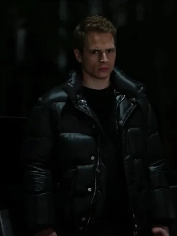 Power Book II Ghost S2 Brayden Weston Black Puffer Jacket