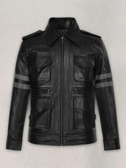 Resident Evil 6 Leon Scott Kennedy Leather Jacket