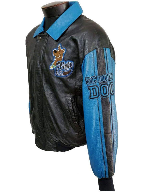 Scooby Doo Bomber Leather Jacket