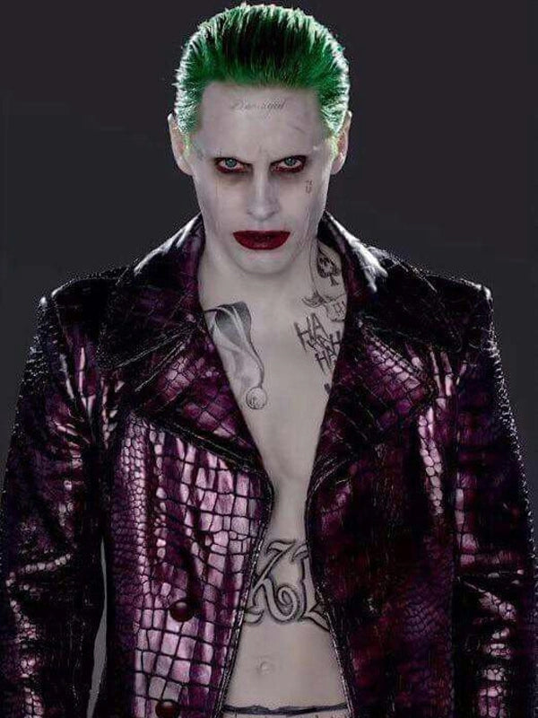 Suicide Squad Jared Leto Joker Costume Coat