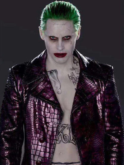 Suicide Squad Jared Leto Joker Costume Coat