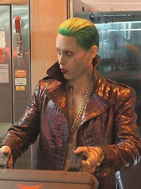 Suicide Squad Jared Leto Joker Costume Coat
