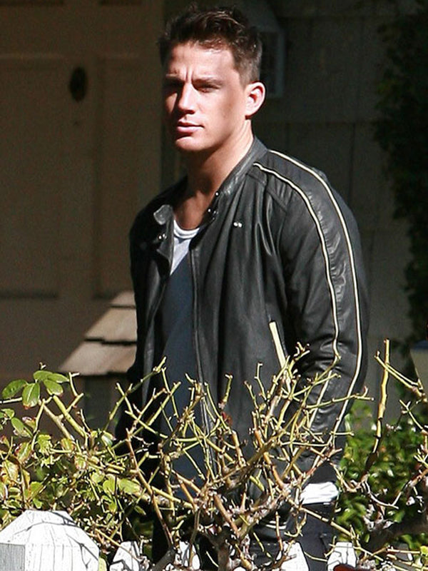 The Rise of Cobra Channing Tatum Black Leather Jacket
