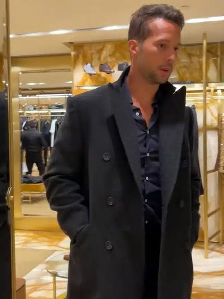 Tristan Tate Wool Trench Coat