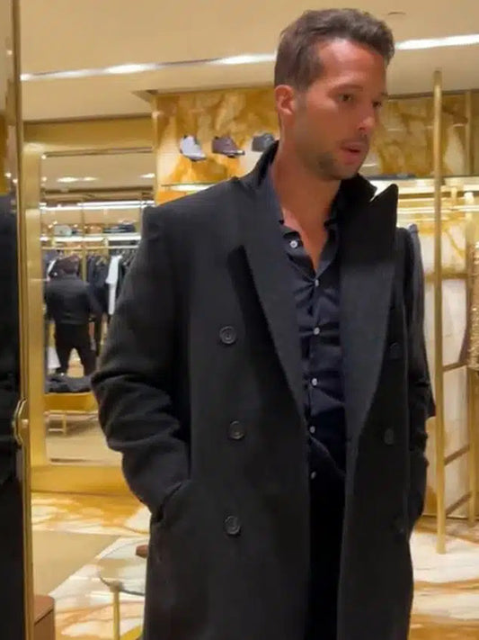 Tristan Tate Wool Trench Coat