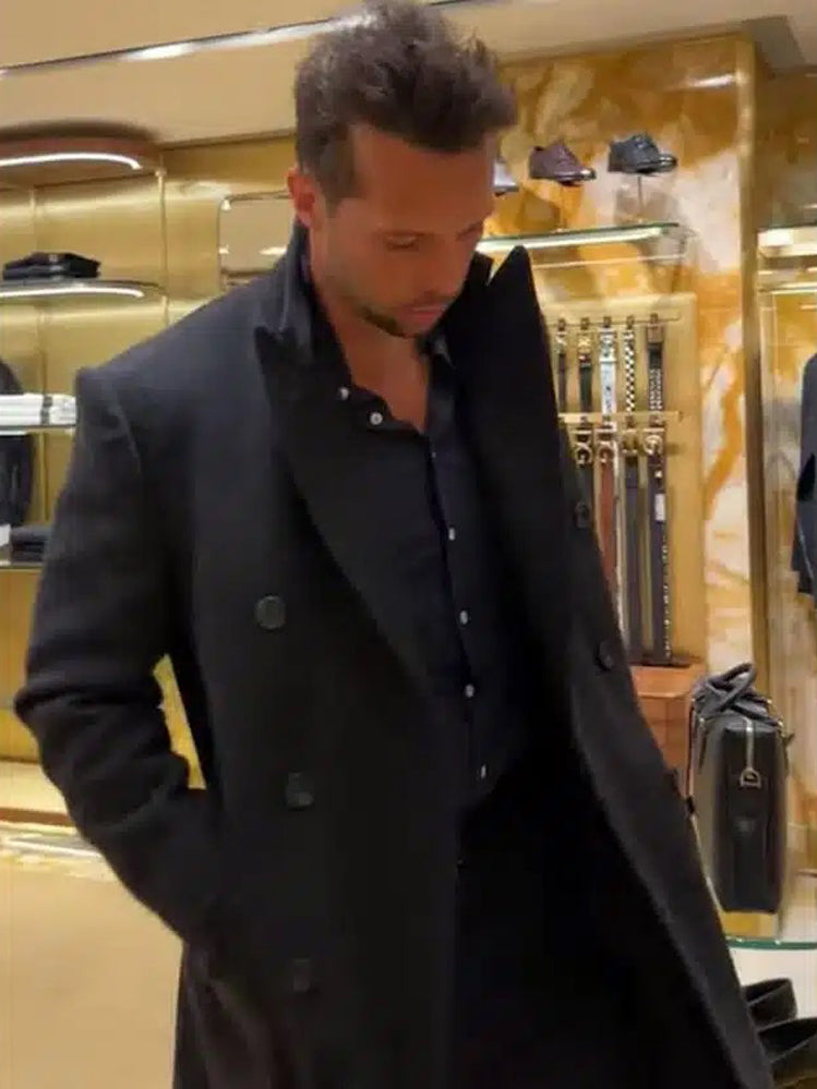 Tristan Tate Wool Trench Coat