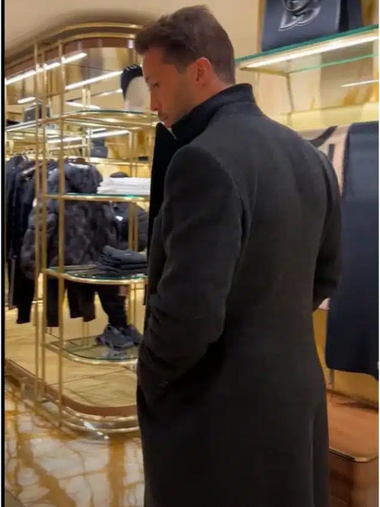 Tristan Tate Wool Trench Coat