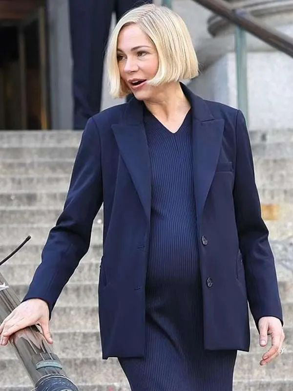 A Place in Hell Michelle Williams Blue Blazer