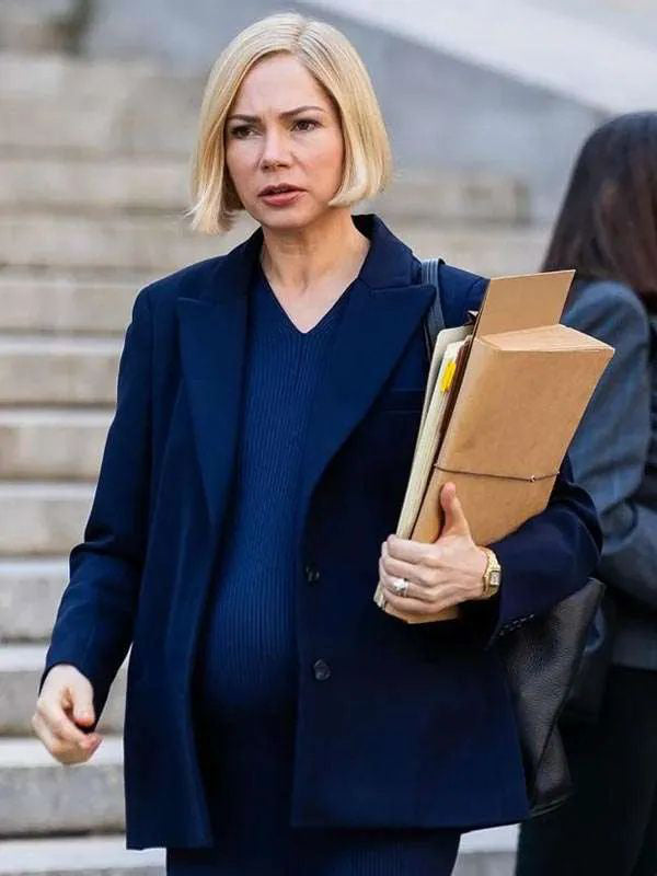 A Place in Hell Michelle Williams Blue Blazer