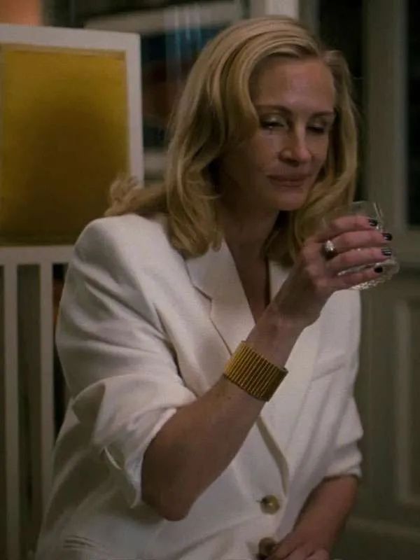 After The Hunt Julia Roberts White Blazer