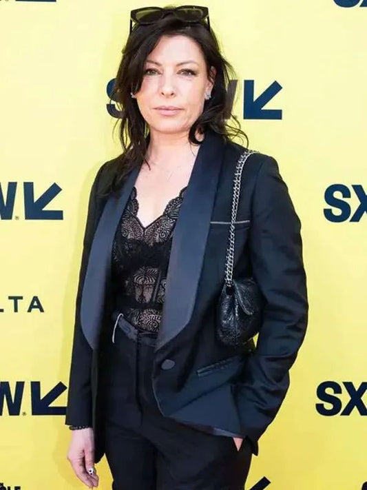 Arcadian Premiere Night Arianne Fraser Black Blazer