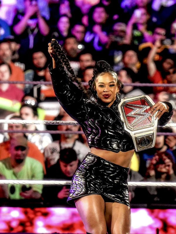 Bianca Belair WWE Wrestle Mania 39 Leather Jacket