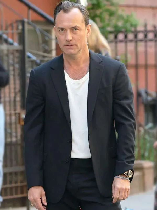 Black Rabbit Jude Law Black Blazer