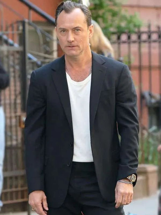 Black Rabbit Jude Law Black Blazer