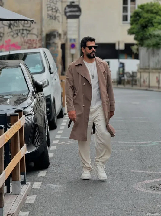 Burak Ozcivit Long Trench Coat