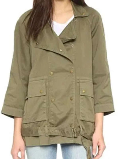 Chelsea Peretti Brooklyn-99 Cotton Green Jacket