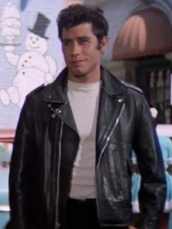 Danny Zuko T Birds John Travolta Leather Jacket