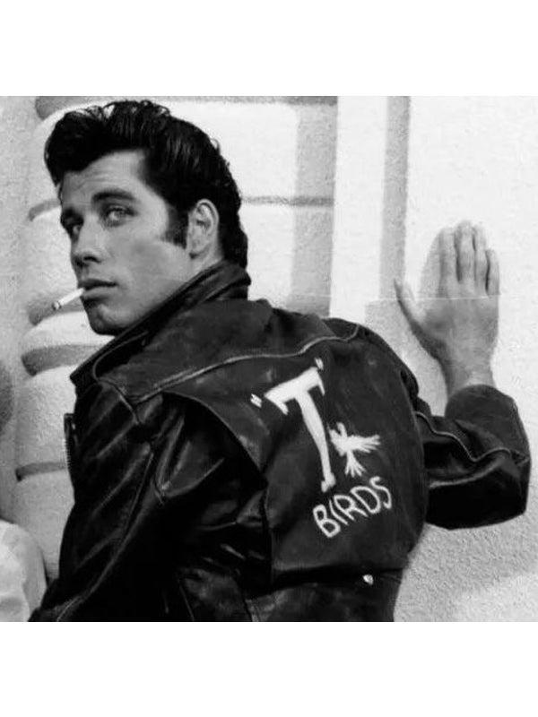 Danny Zuko T Birds John Travolta Leather Jacket
