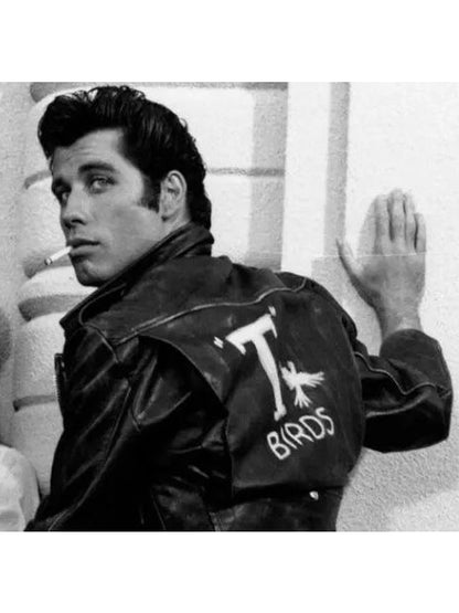Danny Zuko T Birds John Travolta Leather Jacket