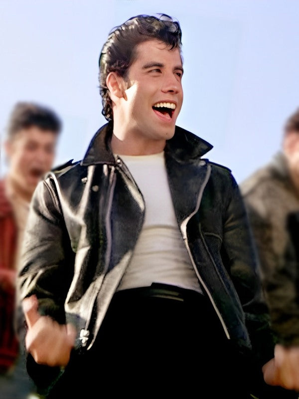 Danny Zuko T Birds John Travolta Leather Jacket