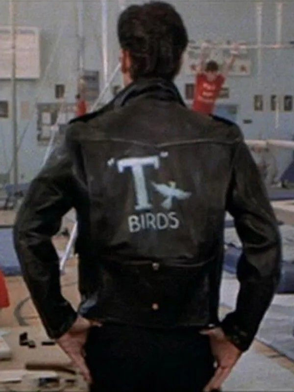 Danny Zuko T Birds John Travolta Leather Jacket