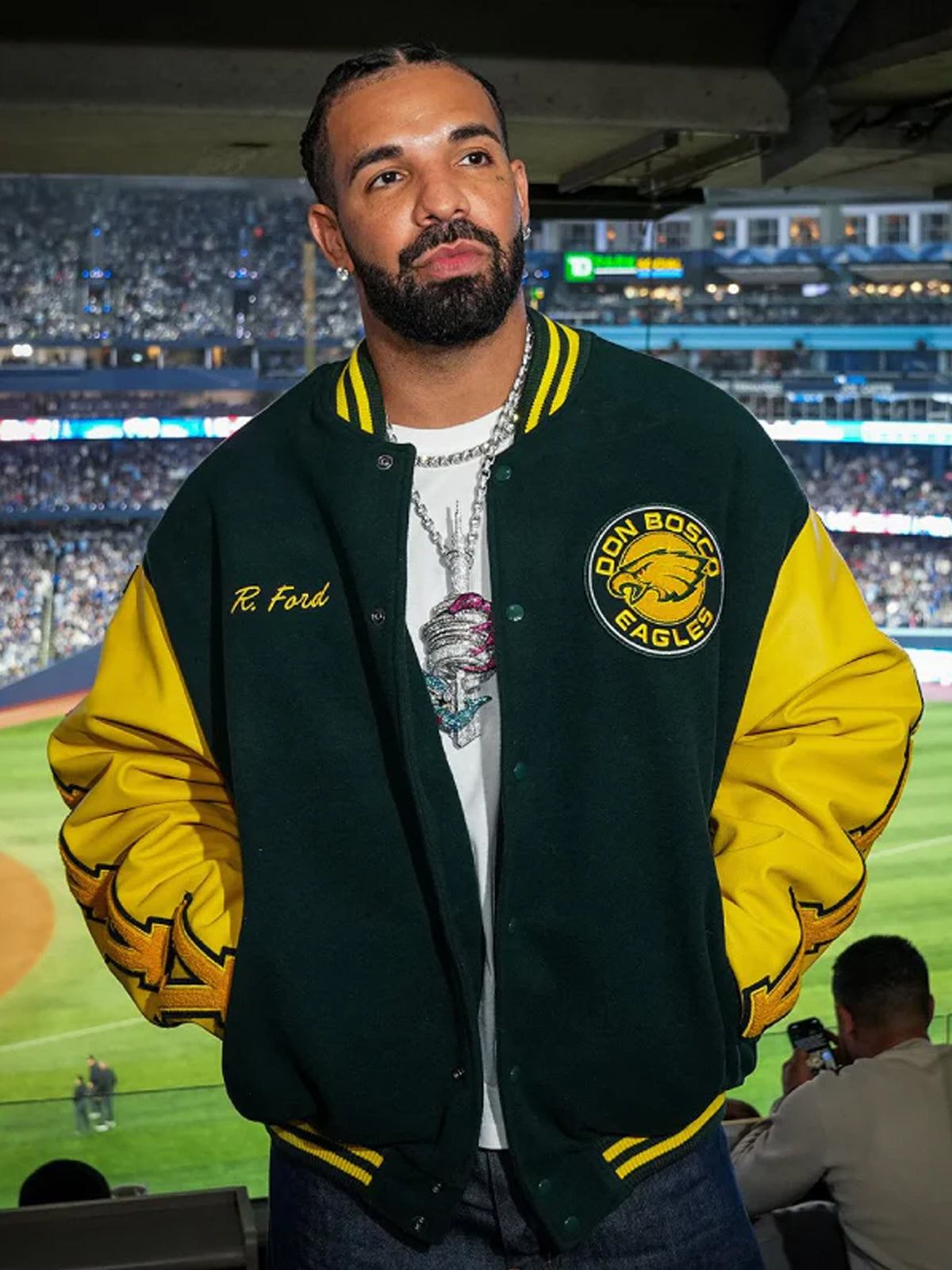 Drake Rob Ford Varsity Jacket
