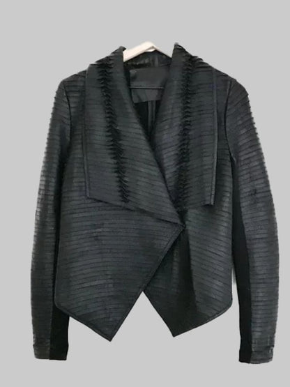 Emily O’Brien Days of Our Lives Black Leather Jacket