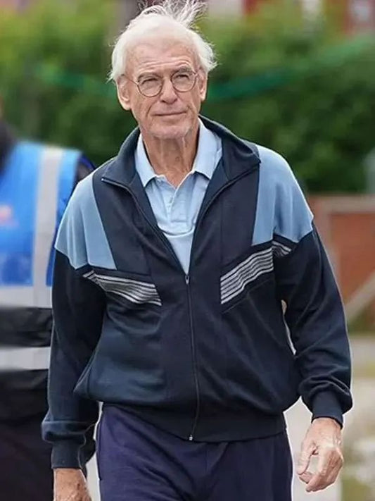Giant Pierce Brosnan Blue Track Jacket