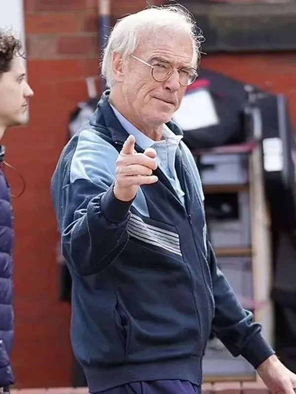 Giant Pierce Brosnan Blue Track Jacket
